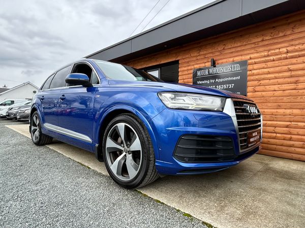 Audi Q7 SUV, Diesel, 2018, Blue