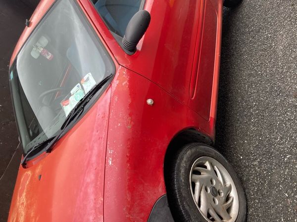 Fiat Seicento Hatchback, Petrol, 2001, Red