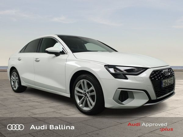 Audi A3 Saloon, Diesel, 2023, White