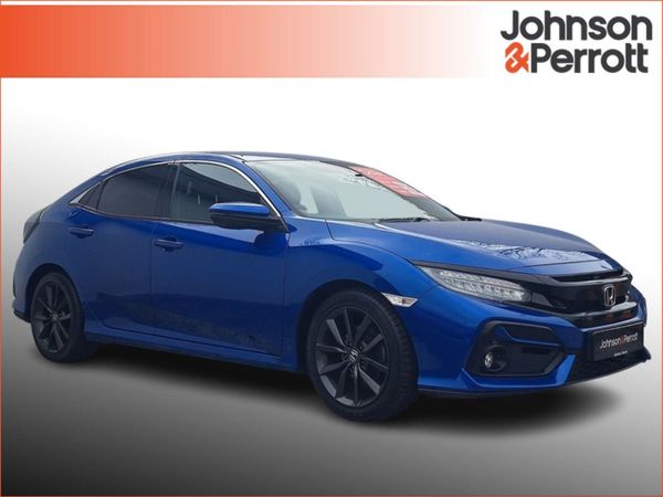 Honda Civic Hatchback, Petrol, 2022, Blue