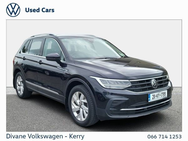 Volkswagen Tiguan SUV, Diesel, 2021, Black