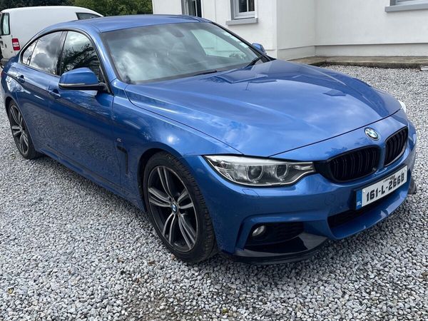 BMW 4-Series Saloon, Diesel, 2016, Blue