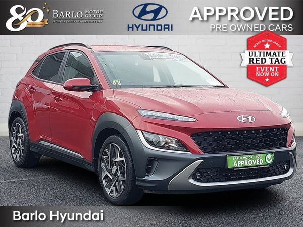 Hyundai KONA MPV, Petrol Hybrid, 2021, Red