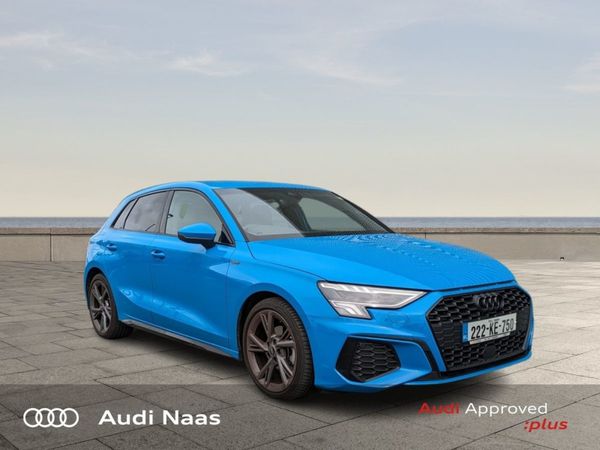 Audi A3 Hatchback, Petrol, 2022, Blue