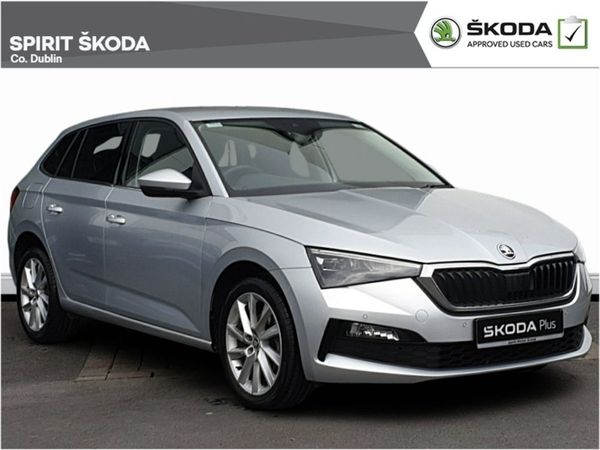 Skoda SCALA Hatchback, Petrol, 2021, Silver
