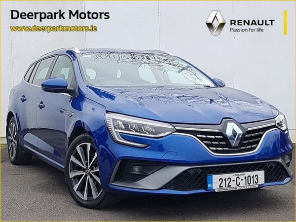 Renault Megane Estate, Petrol Plug-in Hybrid, 2021, Blue