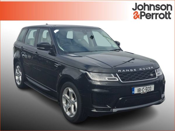 Land Rover Range Rover Sport SUV, Diesel, 2018, Black