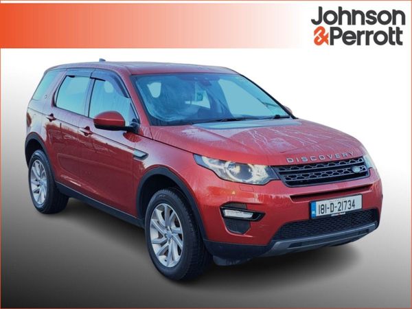 Land Rover Discovery Sport SUV, Diesel, 2018, Red