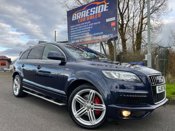 Audi Q7 SUV, Diesel, 2015, Blue