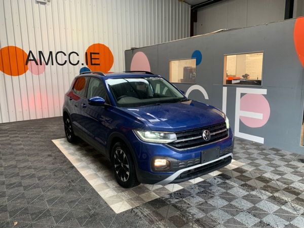 Volkswagen T-Cross SUV, Petrol, 2021, Blue