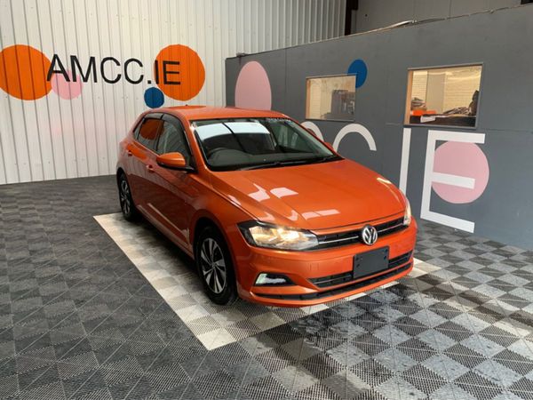 Volkswagen Polo Hatchback, Petrol, 2019, Orange