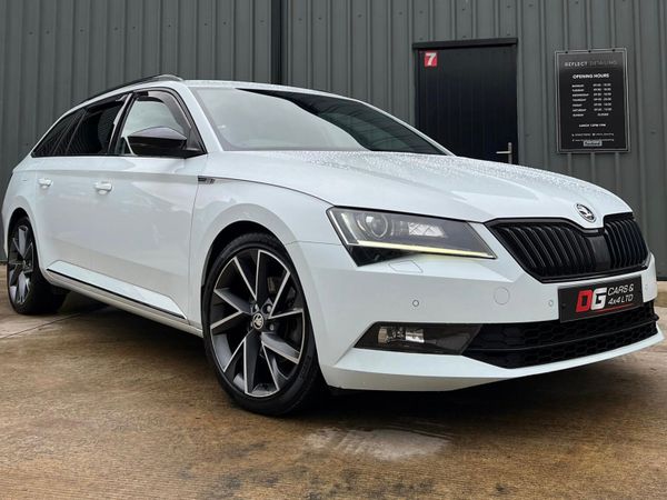 Skoda Superb Estate, Diesel, 2018, White