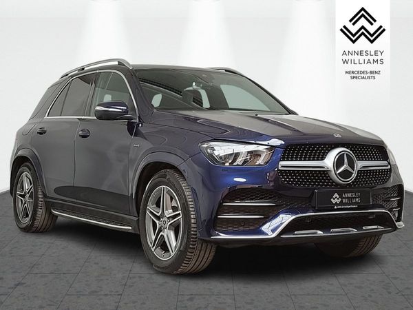 Mercedes-Benz GLE-Class SUV, Diesel Plug-in Hybrid, 2021, Blue