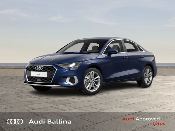 Audi A3 Saloon, Petrol, 2024, Blue