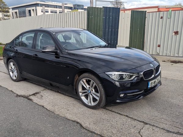 BMW 3-Series Saloon, Petrol Plug-in Hybrid, 2018, Black