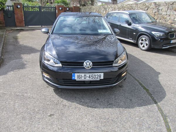 Volkswagen Golf Hatchback, Petrol, 2016, Black