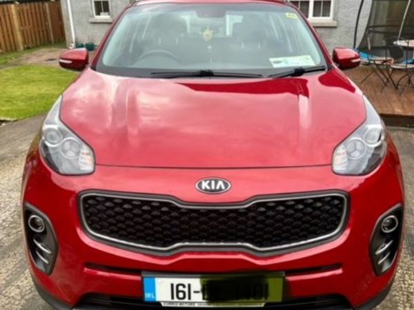 Kia Sportage SUV, Diesel, 2016, Red