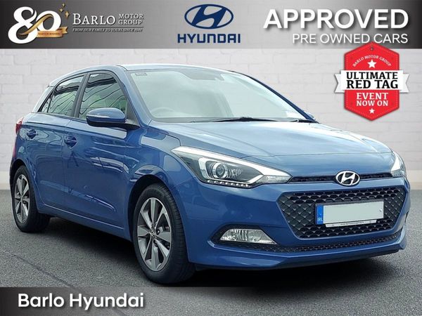 Hyundai i20 Hatchback, Petrol, 2017, Blue