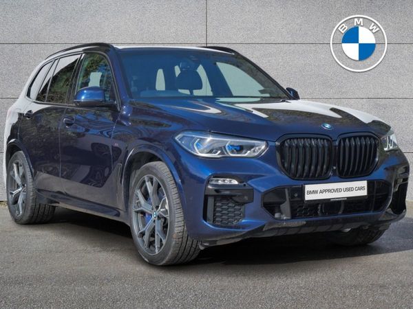 BMW X5 SUV, Petrol Plug-in Hybrid, 2020, Blue