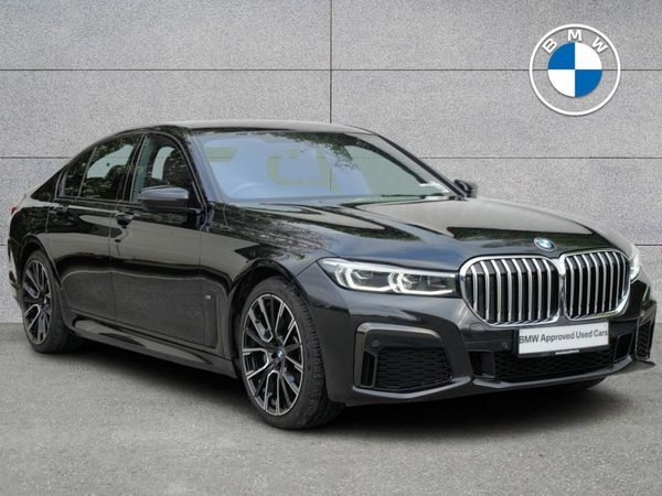 BMW 7-Series Saloon, Petrol Plug-in Hybrid, 2021, Black