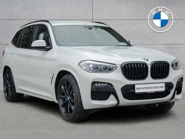 BMW X3 SUV, Petrol Plug-in Hybrid, 2021, White