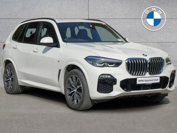 BMW X5 SUV, Petrol Plug-in Hybrid, 2020, White