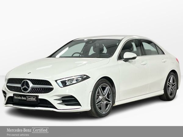 Mercedes-Benz A-Class Saloon, Petrol, 2022, White