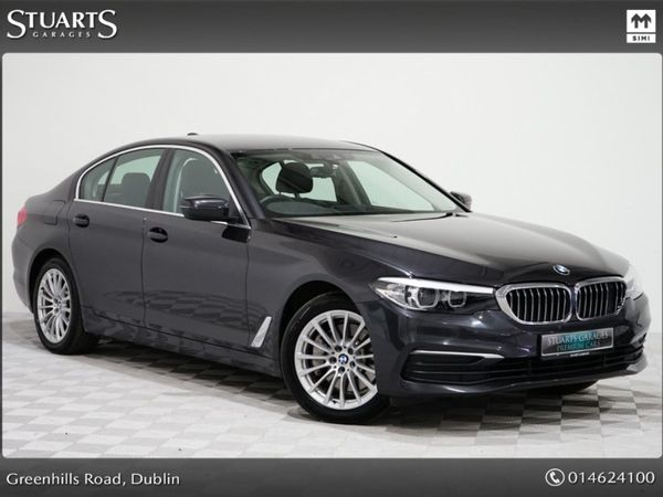 BMW 5-Series Saloon, Hybrid, 2019, Grey