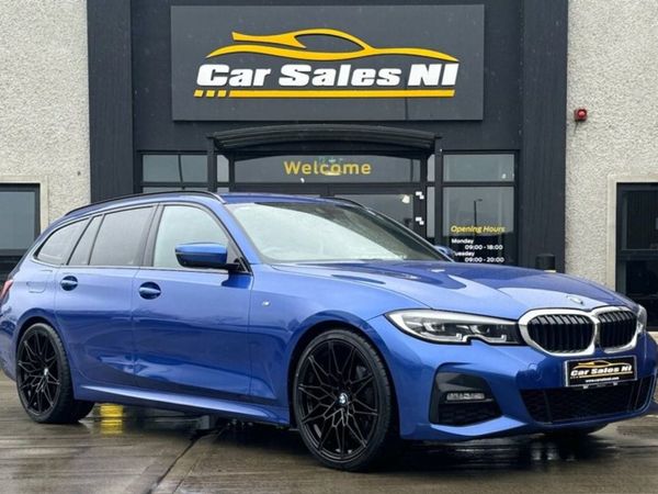 BMW 3-Series Estate, Diesel, 2020, Blue