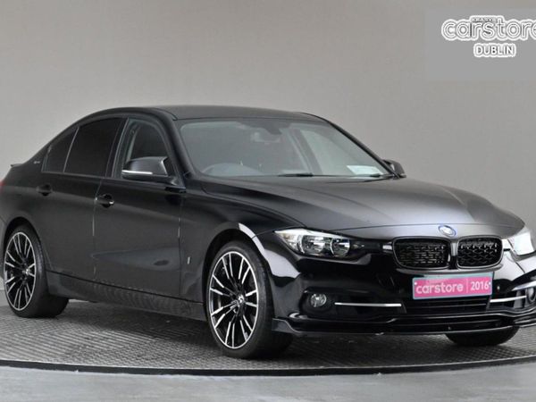 BMW 3-Series Saloon, Petrol Plug-in Hybrid, 2016, Black