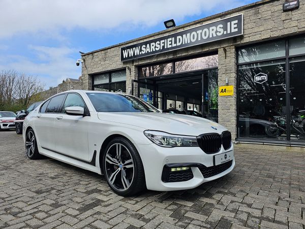 BMW 7-Series Saloon, Petrol Plug-in Hybrid, 2017, White