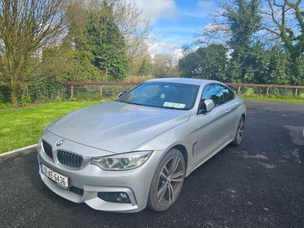 BMW 4-Series Coupe, Petrol, 2015, Silver