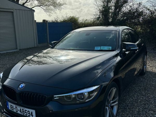 BMW 4-Series Coupe, Diesel, 2018, Black