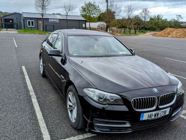 BMW 5-Series Saloon, Diesel, 2014, Black