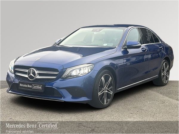 Mercedes-Benz C-Class Saloon, Diesel, 2020, Blue