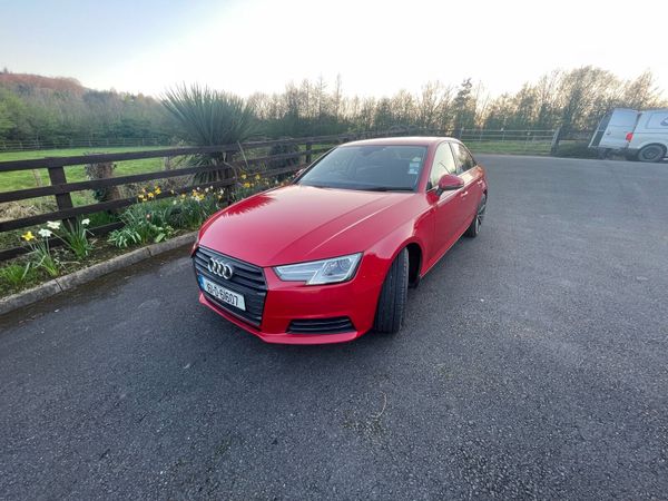 Audi A4 Saloon, Diesel, 2016, Red