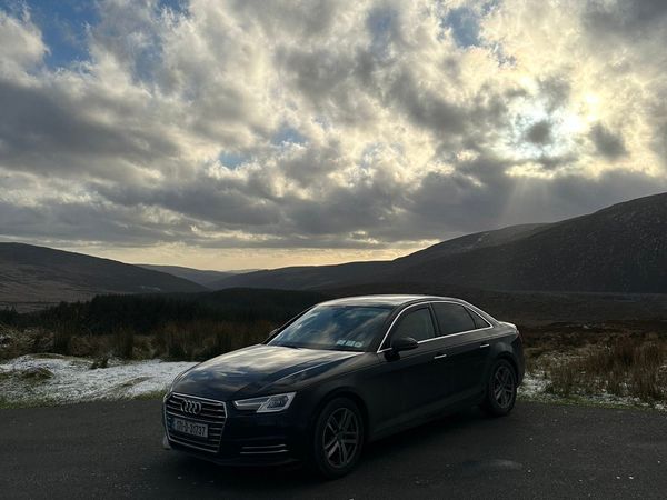 Audi A4 Saloon, Diesel, 2017, Black