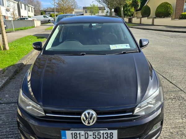 Volkswagen Polo Hatchback, Petrol, 2018, Black