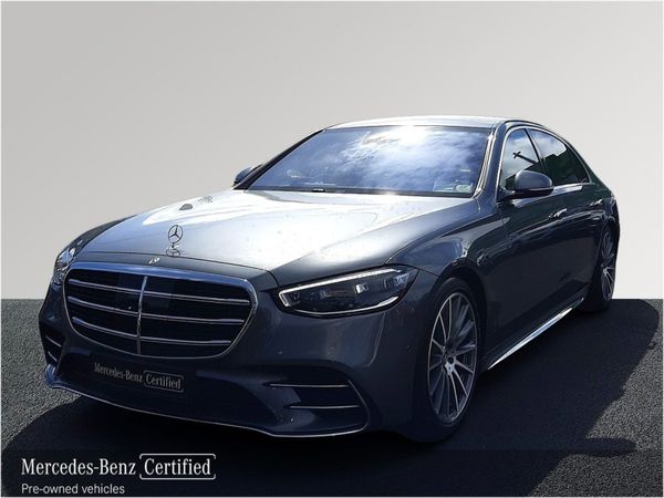 Mercedes-Benz S-Class Saloon, Petrol Plug-in Hybrid, 2022, Grey