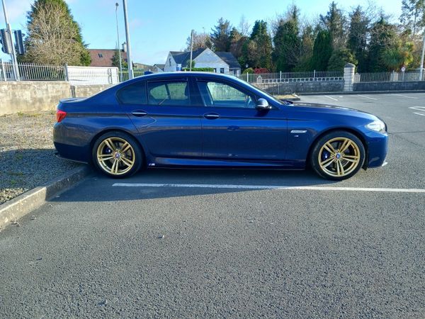 BMW 5-Series Saloon, Diesel, 2016, Blue