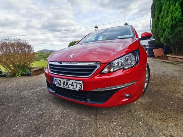 Peugeot 308 Estate, Petrol, 2015, Red
