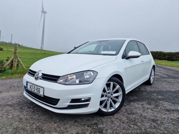 Volkswagen Golf Hatchback, Diesel, 2014, White