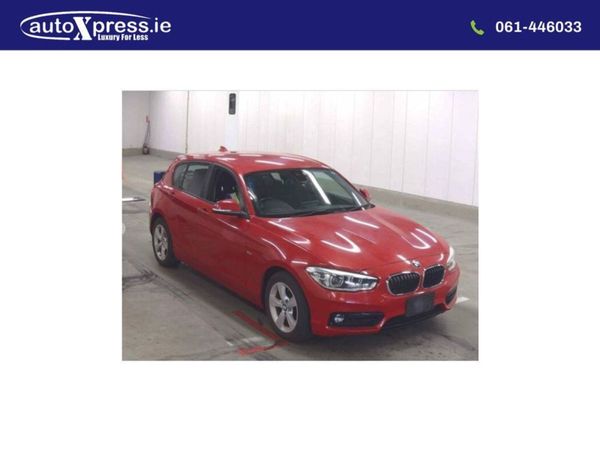BMW 1-Series Hatchback, Diesel, 2017, Red