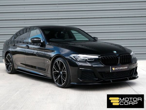 BMW 5-Series Saloon, Hybrid, 2022, Black