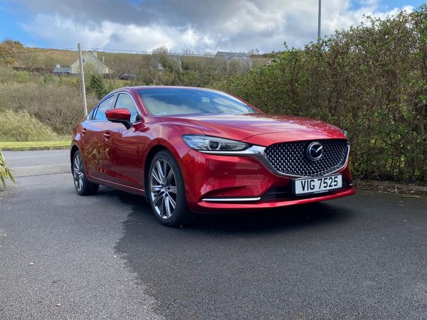 Mazda 6 Saloon, Diesel, 2019, Red