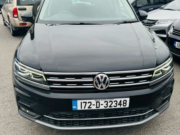 Volkswagen Tiguan SUV, Petrol, 2017, Black