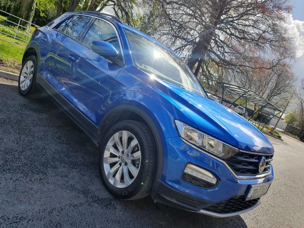 Volkswagen T-Roc SUV, Petrol, 2020, Blue