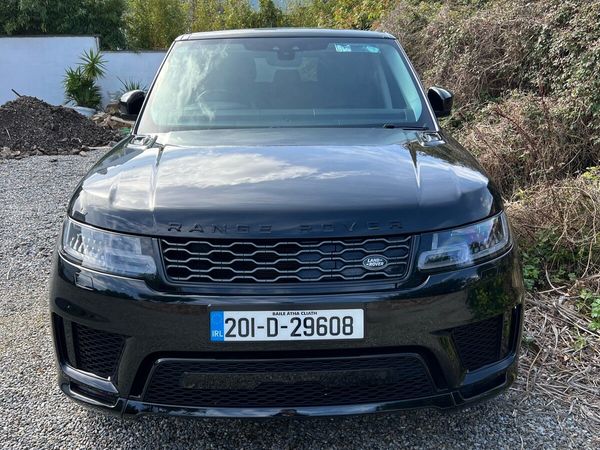 Land Rover Range Rover Sport SUV, Petrol Plug-in Hybrid, 2020, Black