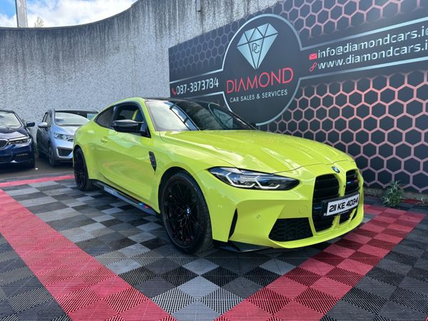 BMW M4 Coupe, Petrol, 2021, Yellow