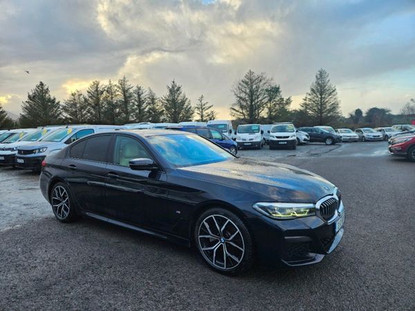 BMW 5-Series Saloon, Diesel, 2021, Black